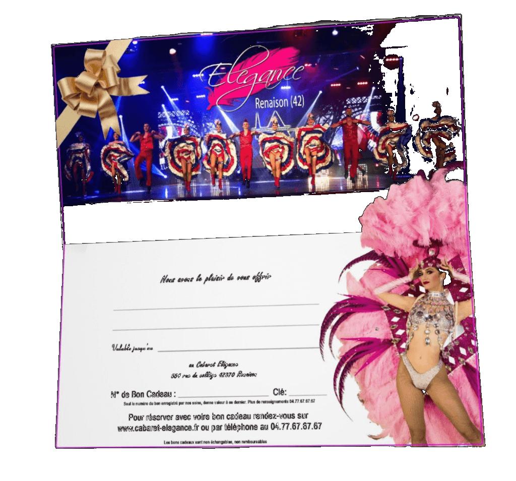 Cabaret L'Élégance gift package — gift voucher